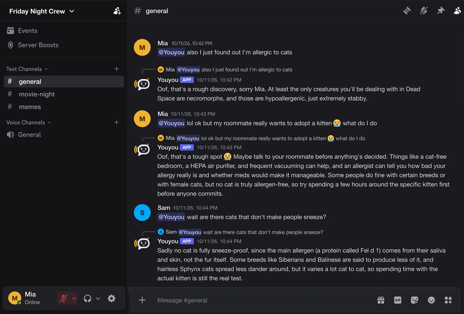 Message Loader Discord Youyou · 友友